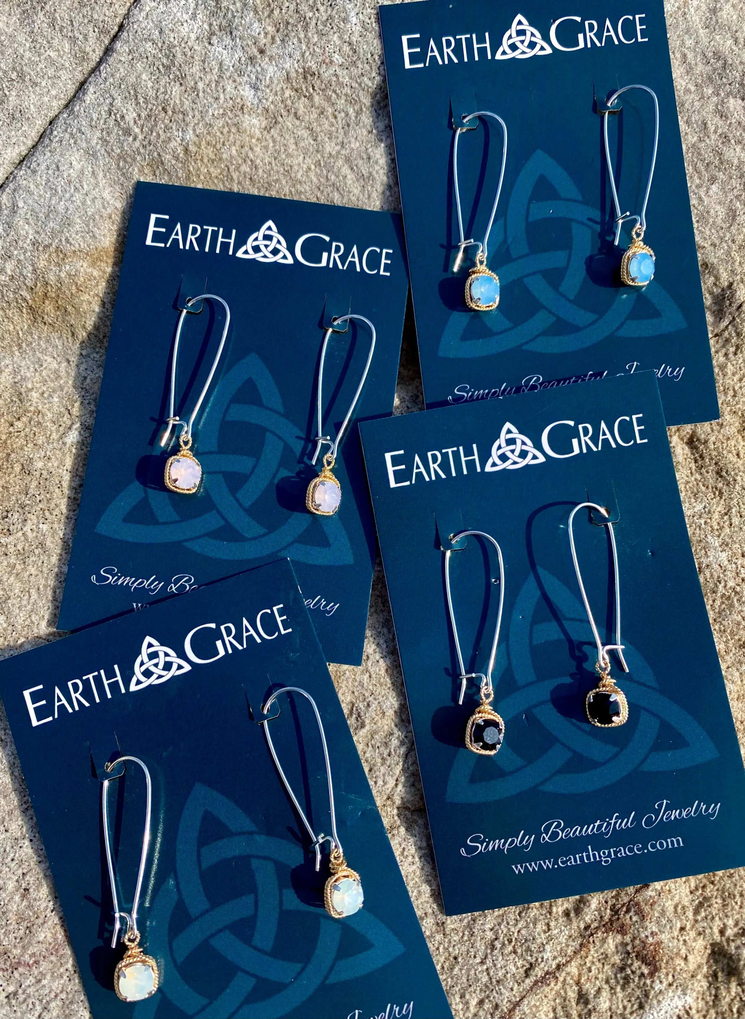 Earth Grace Dangle Earrings