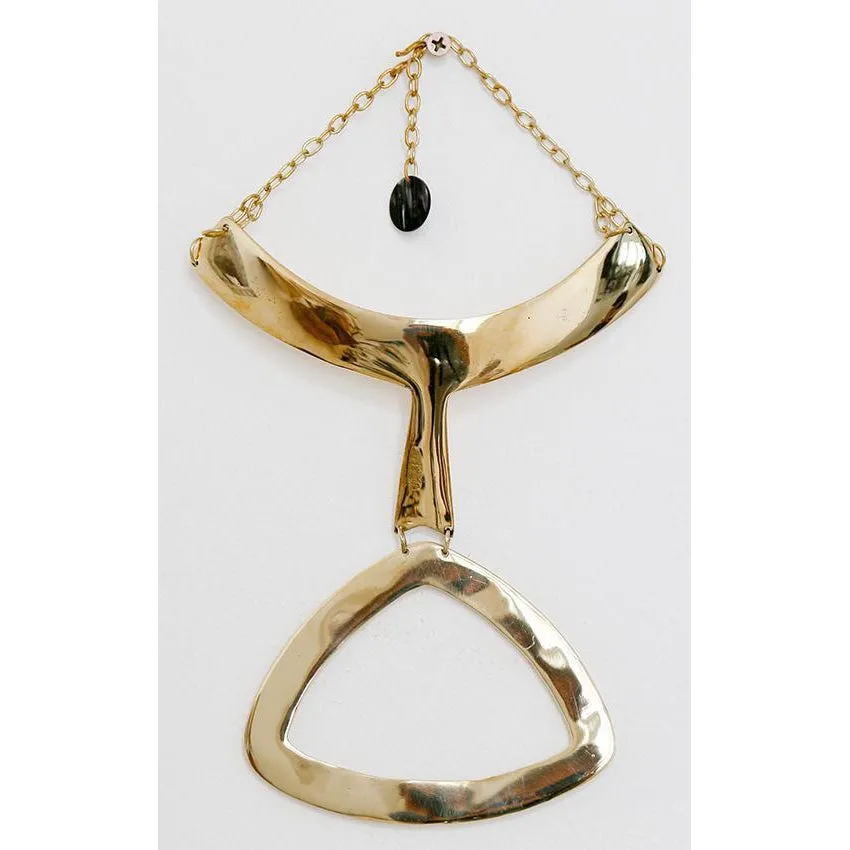 ELINAH NECKLACE BRASS