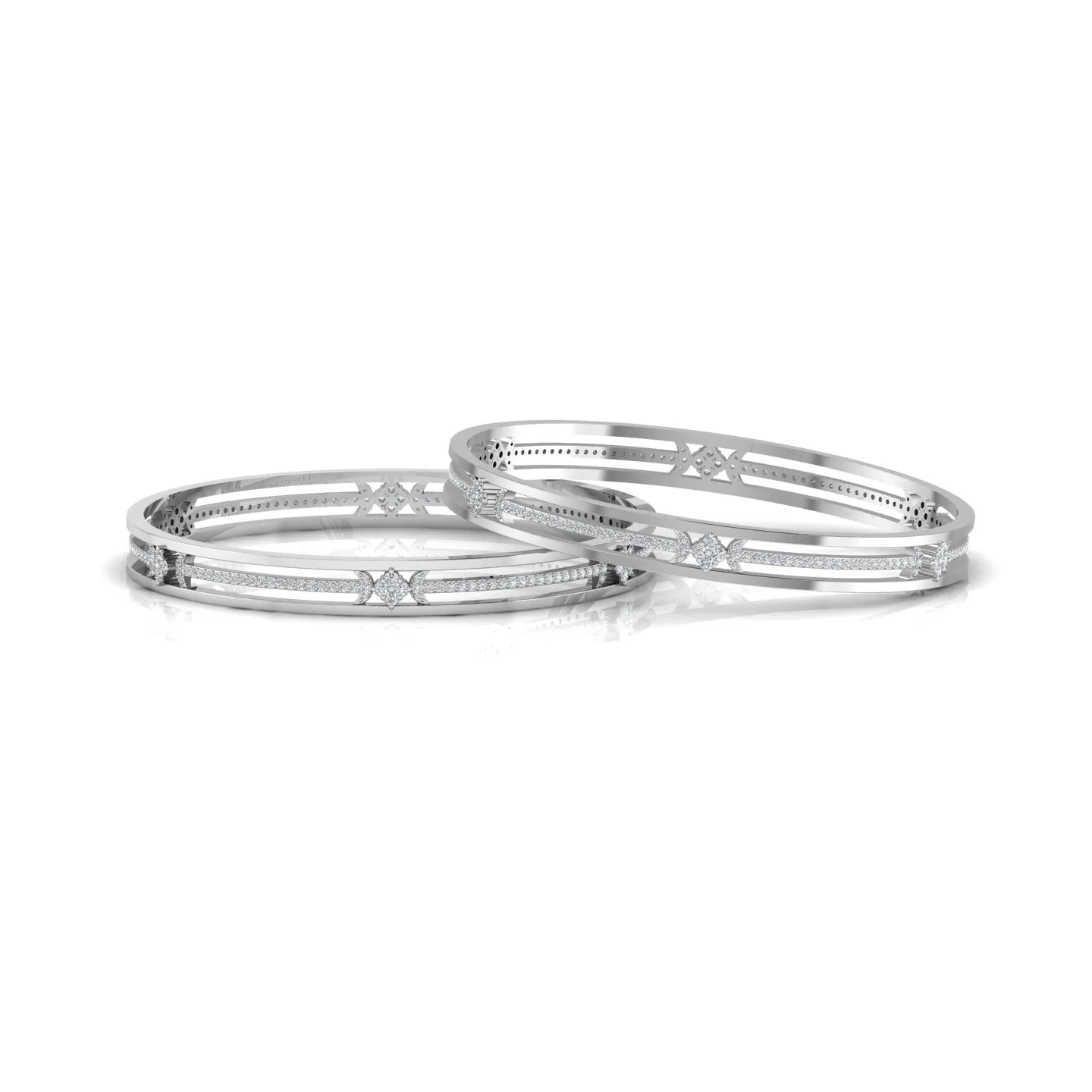 Elysium Sterling Silver Bangle