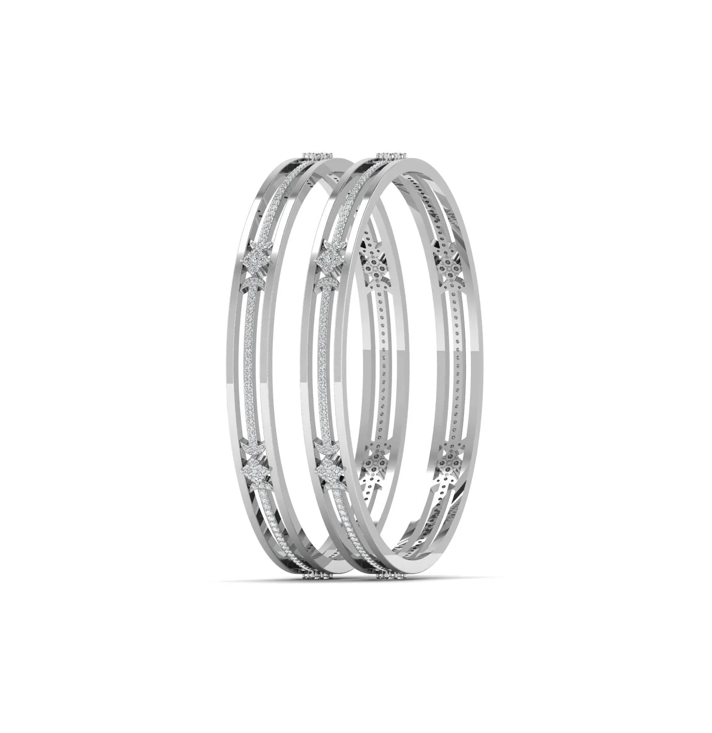 Elysium Sterling Silver Bangle