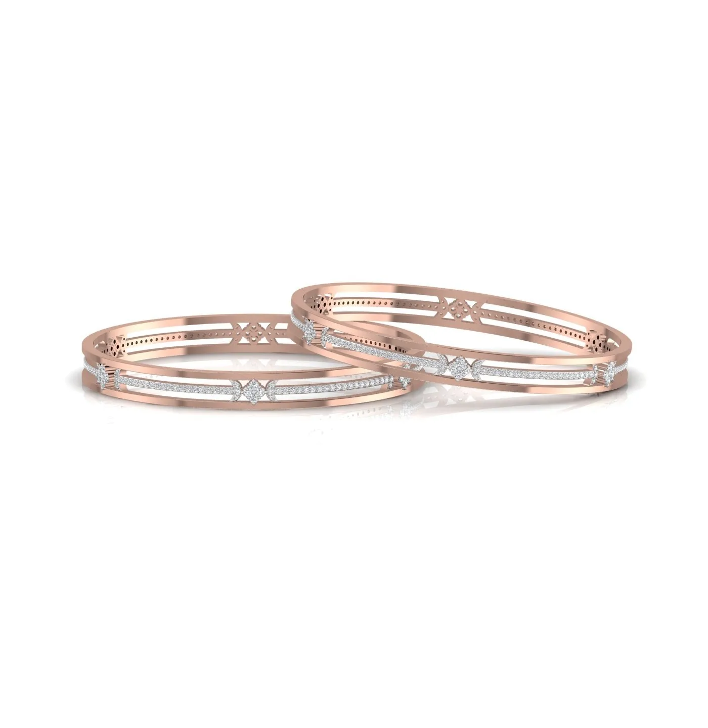 Elysium Sterling Silver Bangle