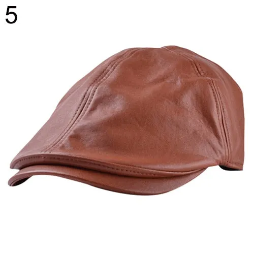 Fashion Men Women Plaid Cotton Flat Cap Summer Spring Sun Hat Adjustable Cotton Newsboy Ivy Adjustable Beret Cap
