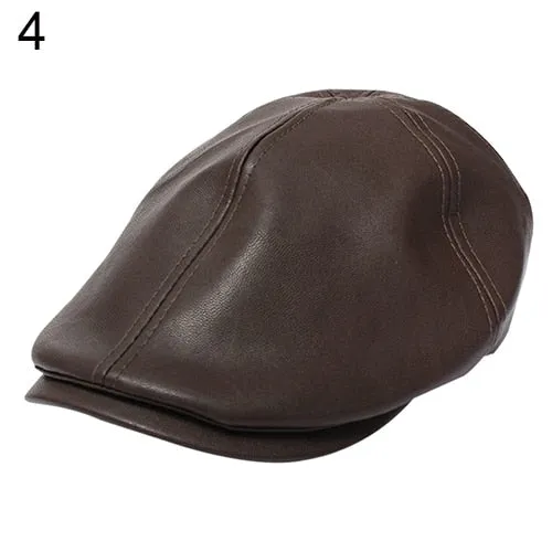 Fashion Men Women Plaid Cotton Flat Cap Summer Spring Sun Hat Adjustable Cotton Newsboy Ivy Adjustable Beret Cap