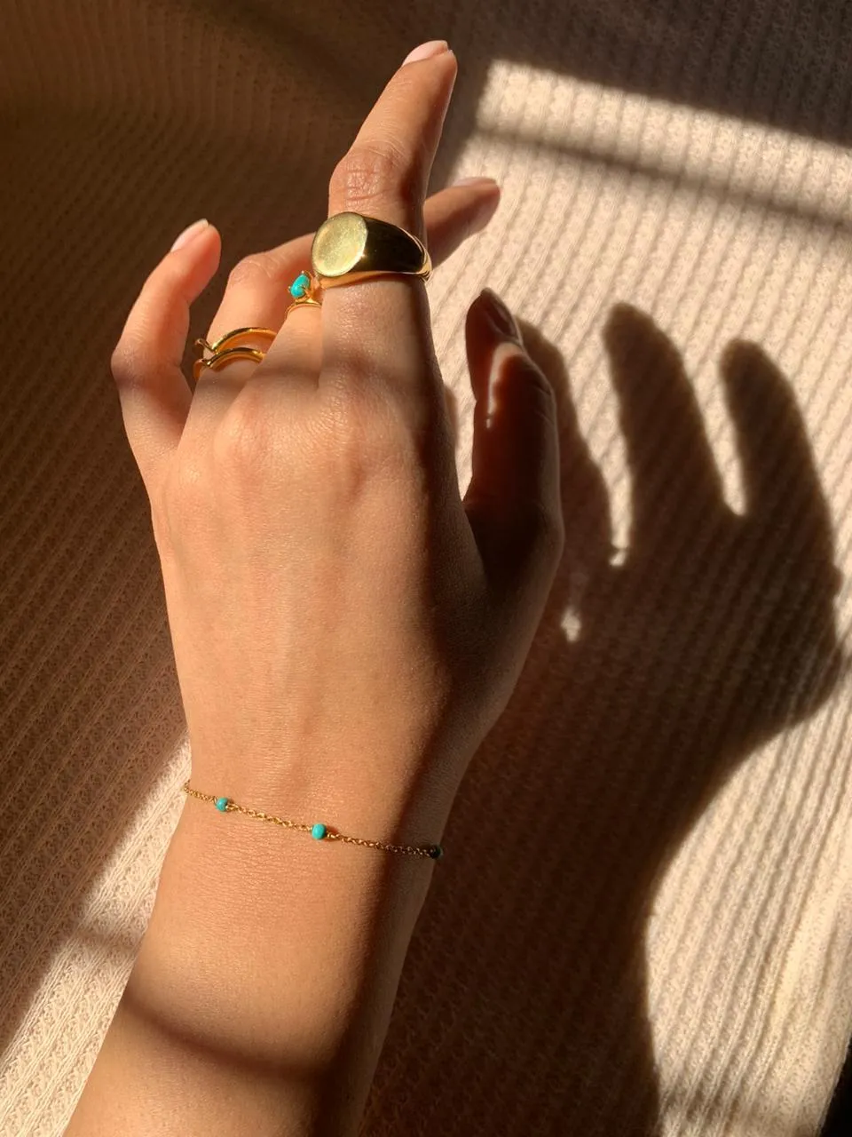 Fay Turquoise Drop Ring