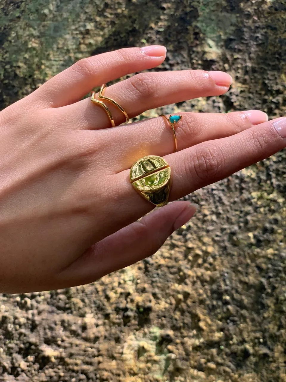 Fay Turquoise Drop Ring