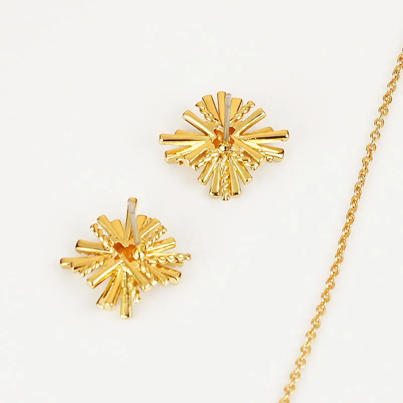 Fireworks Necklace Set Shine Bright with Unique Style