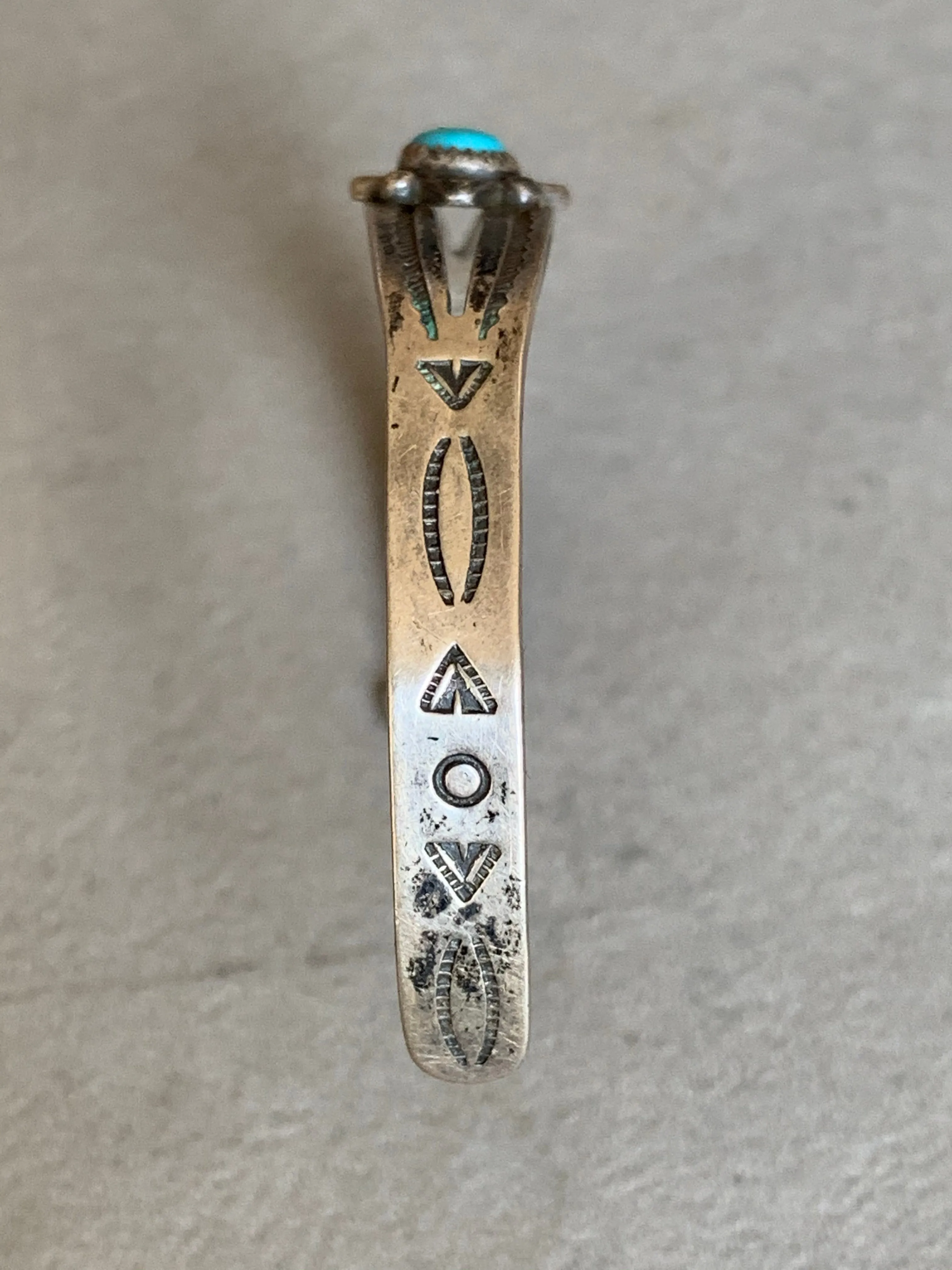 Fred Harvey Era Baby Bracelet Sterling