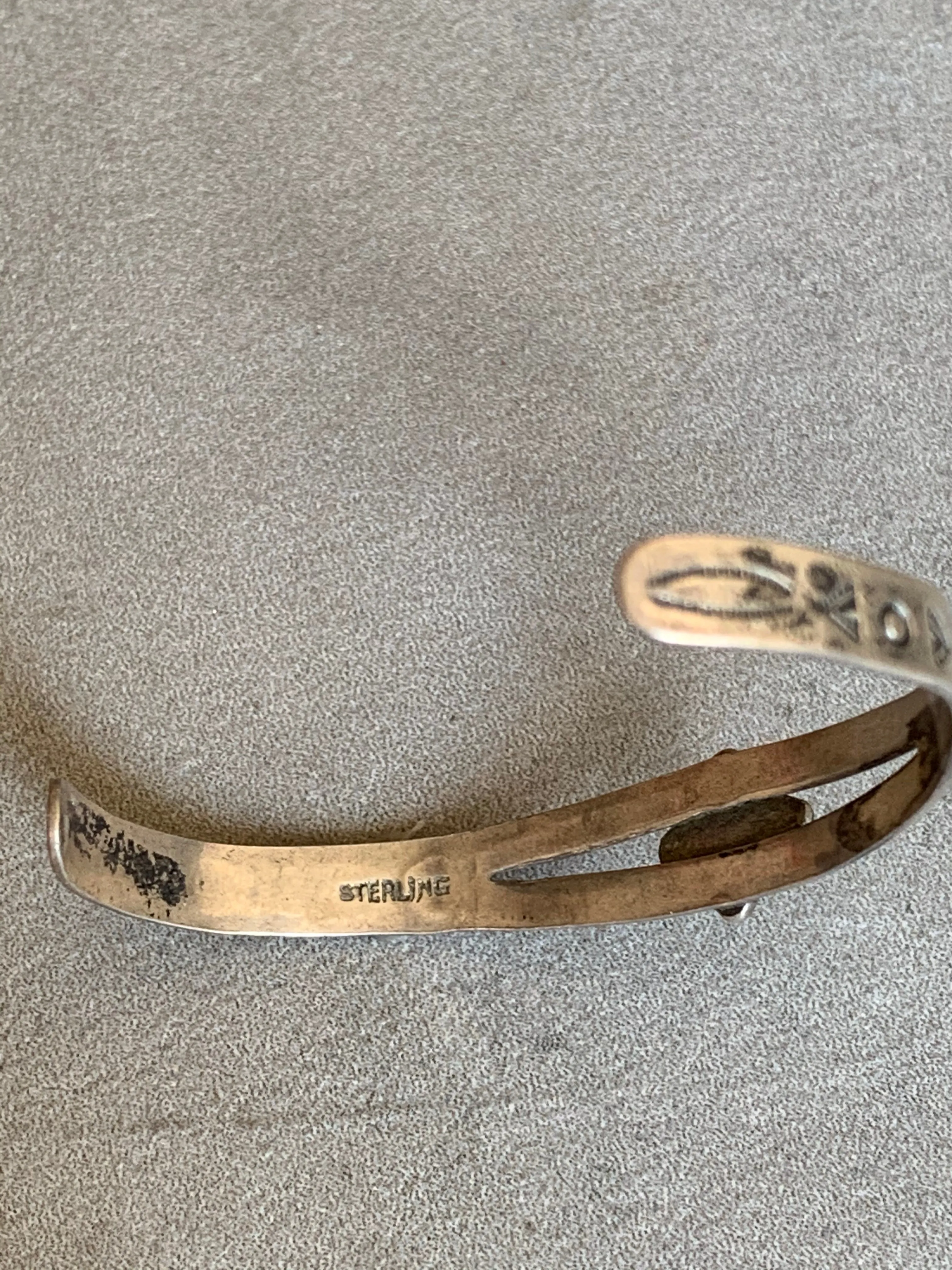 Fred Harvey Era Baby Bracelet Sterling