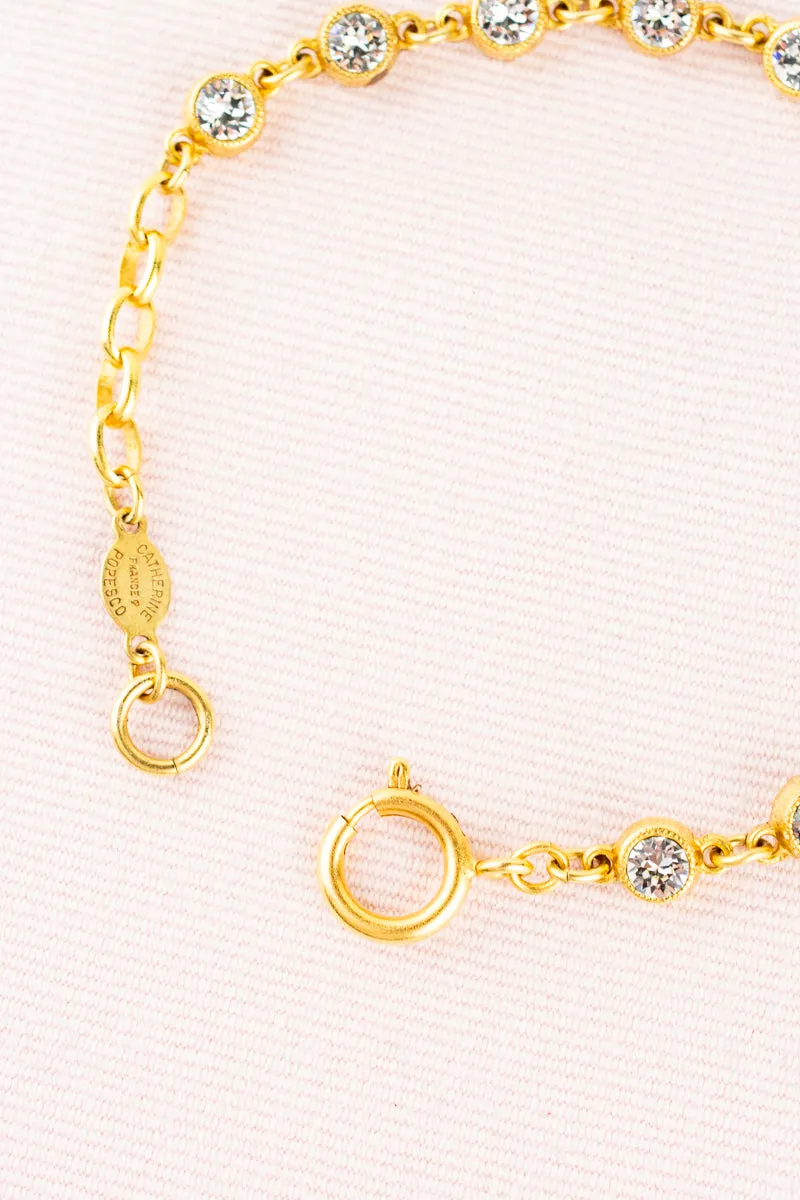 French Rhinestone Crystal Bracelet