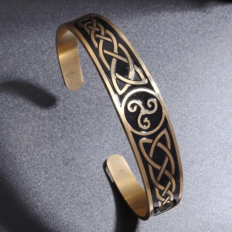 Funki Buys | Bracelets | Men's Women's Celtic Cuff Bracelets