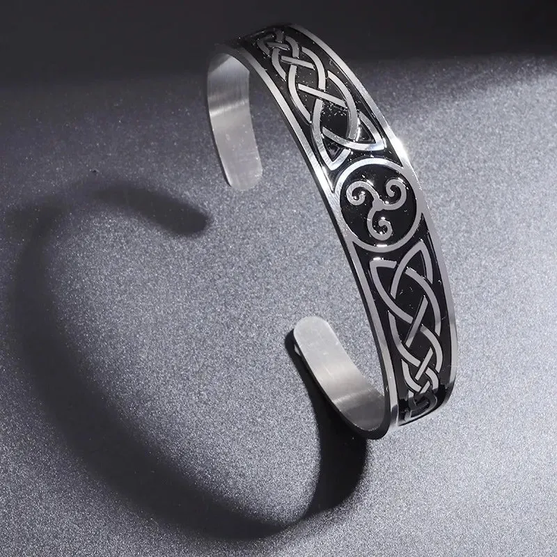 Funki Buys | Bracelets | Men's Women's Celtic Cuff Bracelets