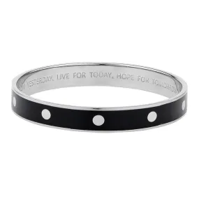 GEORGINI CANDY BLACK 10MM BANGLE