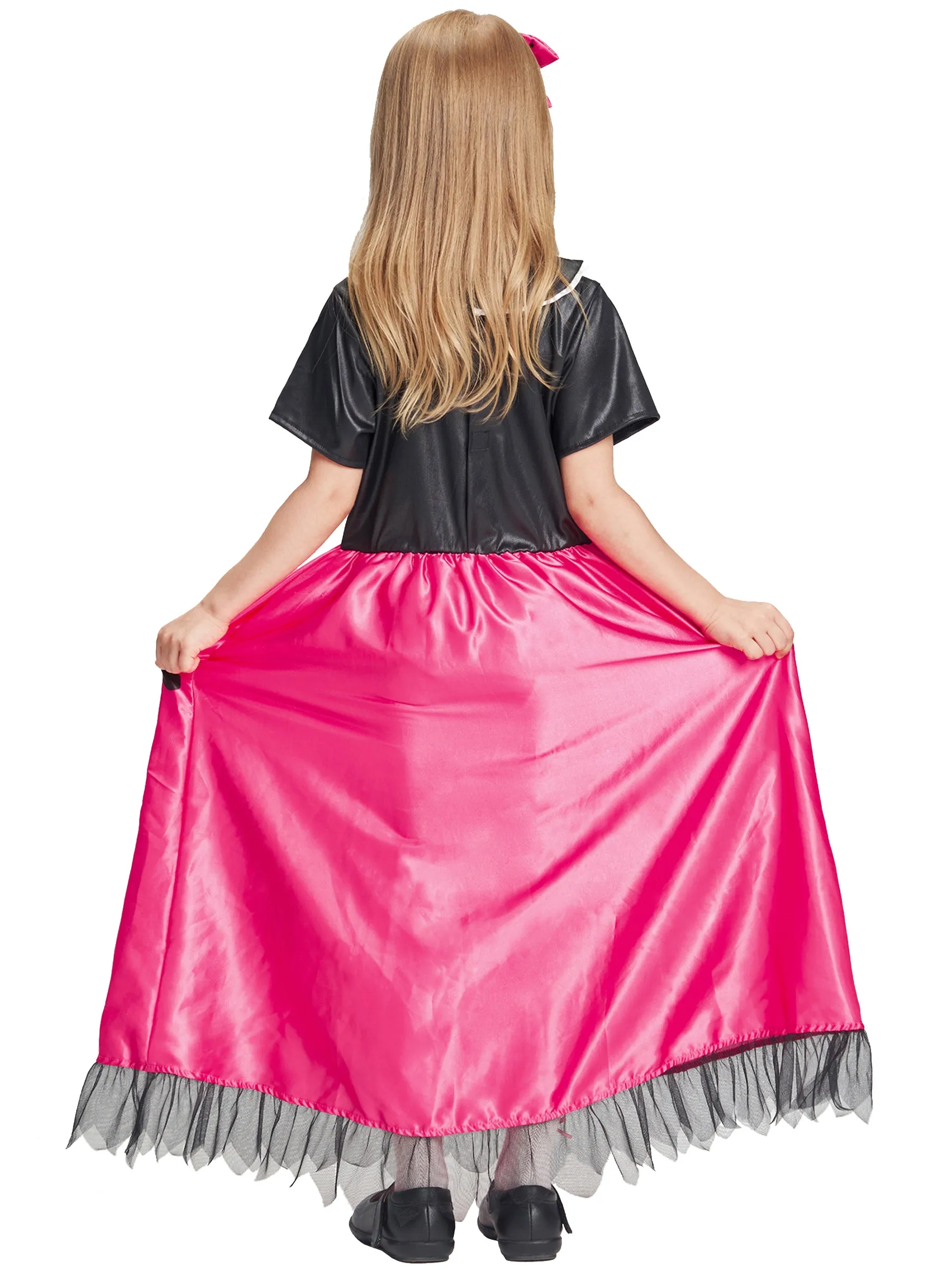 Girls Poodle Dress Hairpin Set Halloween Costume