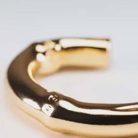 Gold Bamboo Cuff