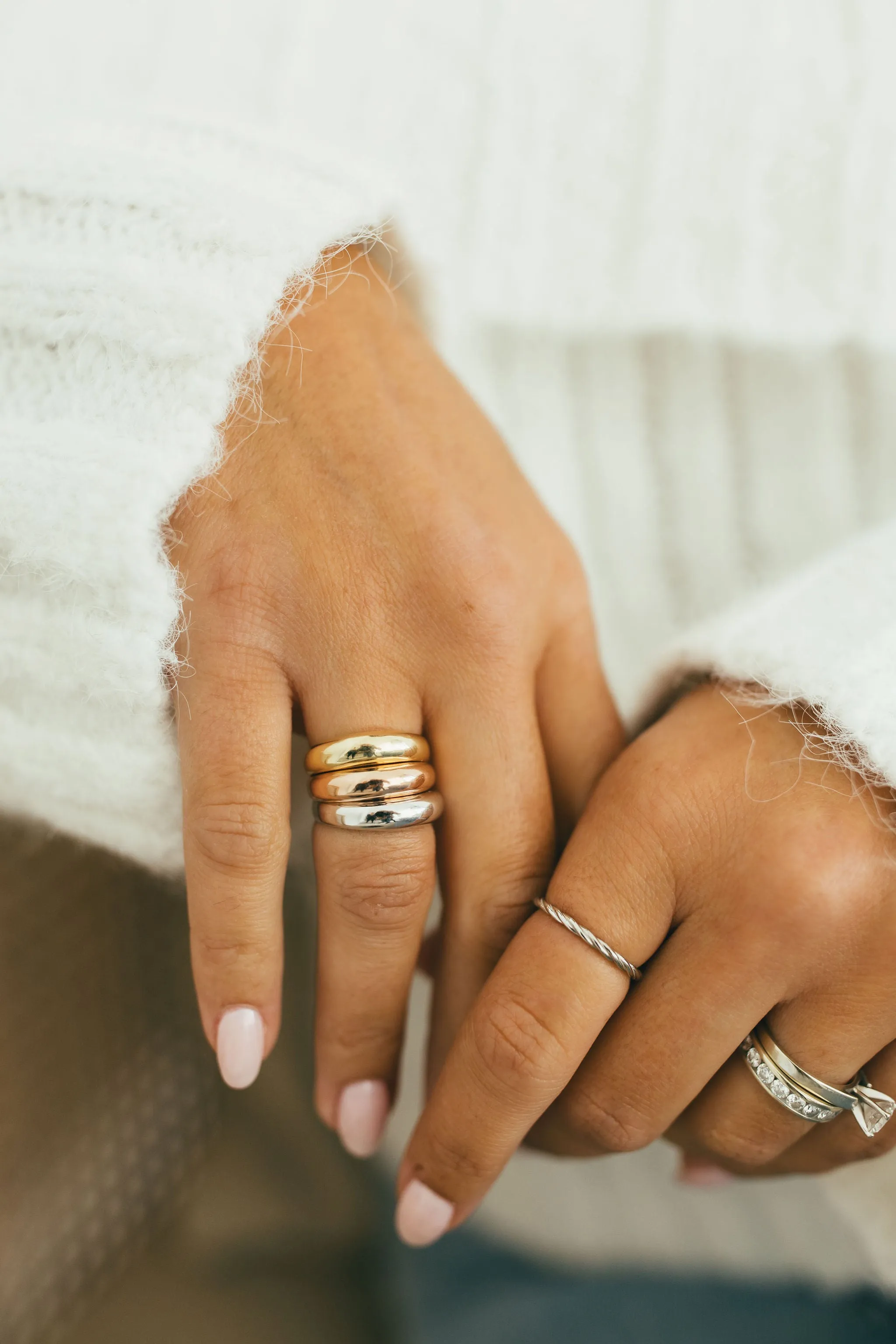 Gold Twisted Rope Ring
