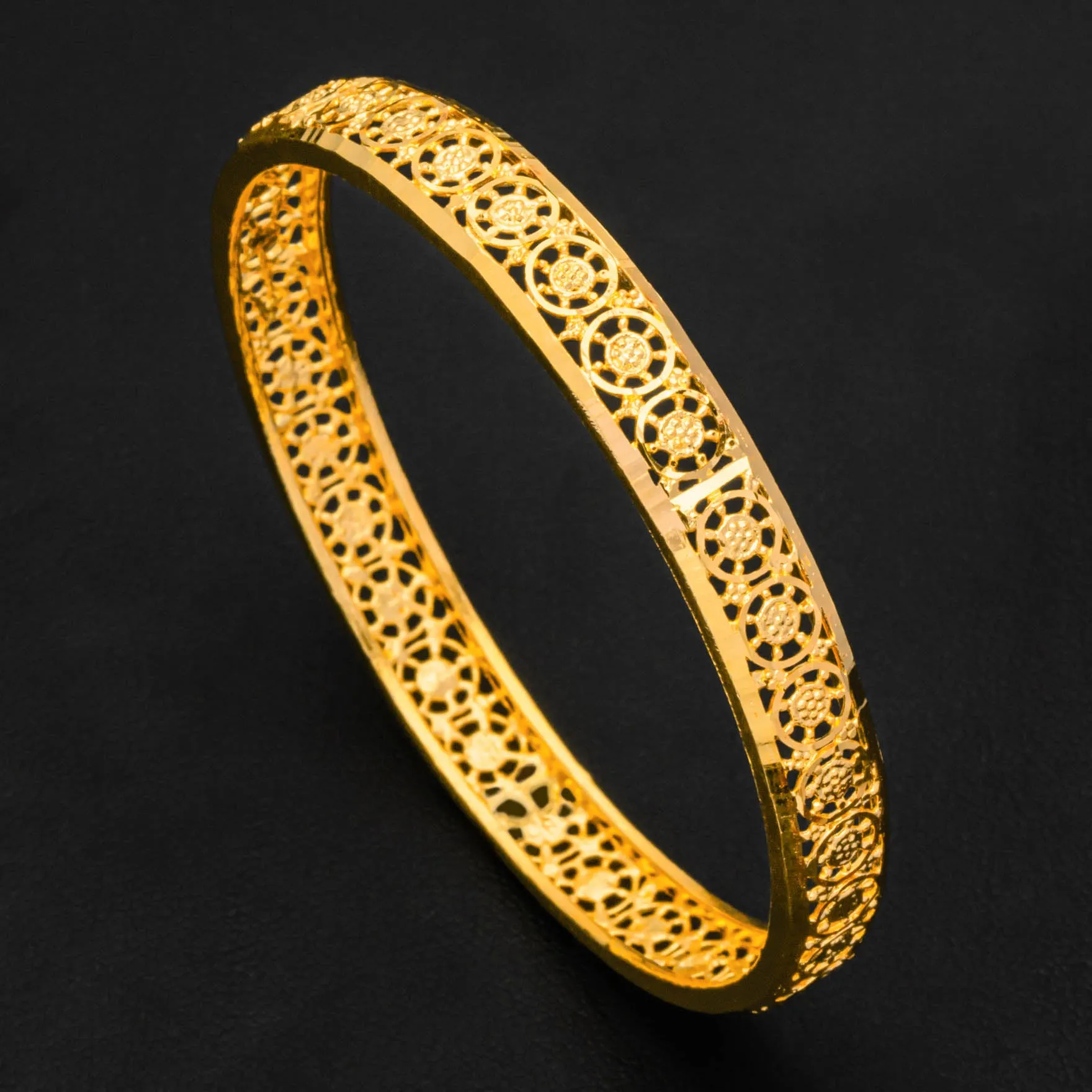GOLDEN BANGLE PGB5-571