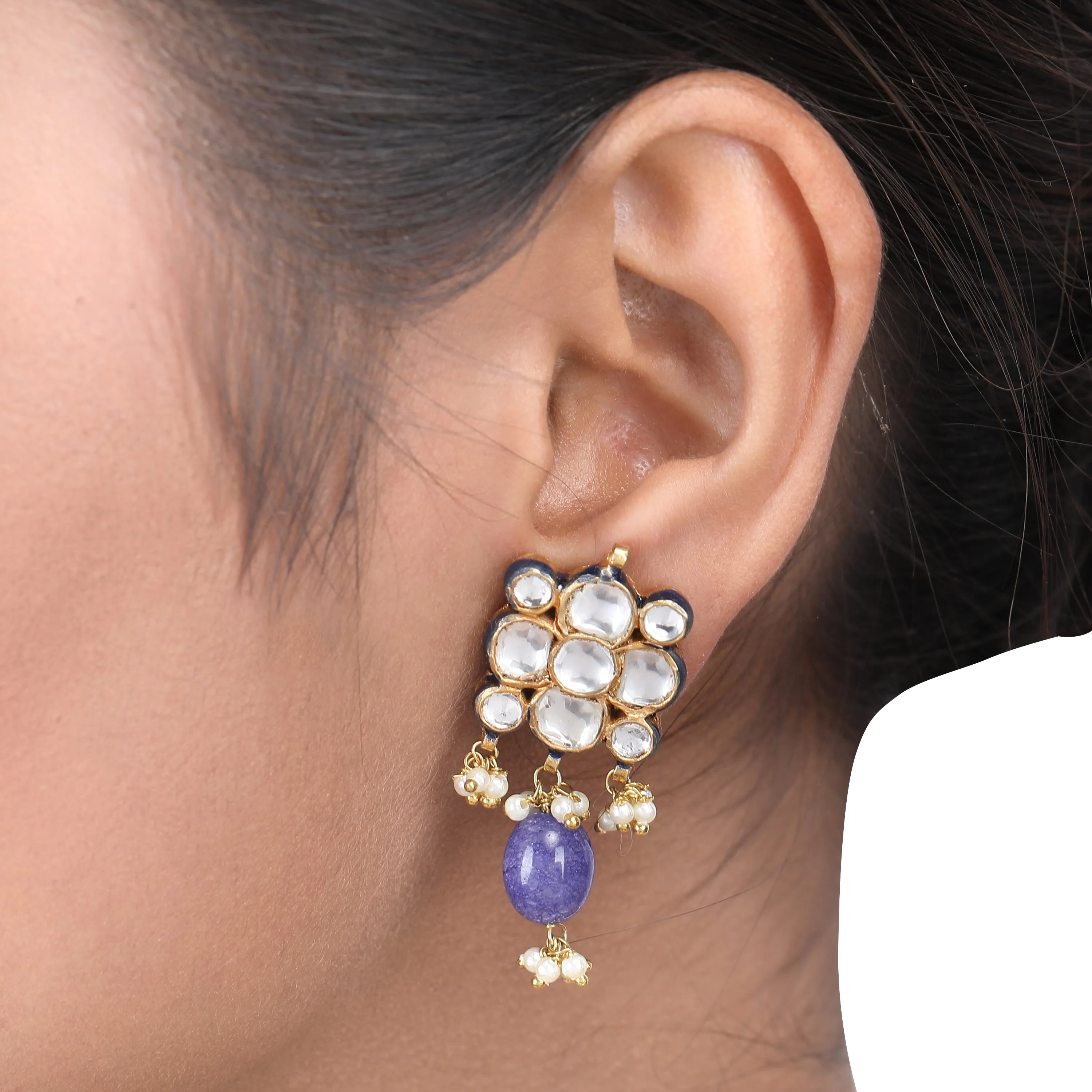 GULUBAND Nirmiti KUNDAN CHOKER SET