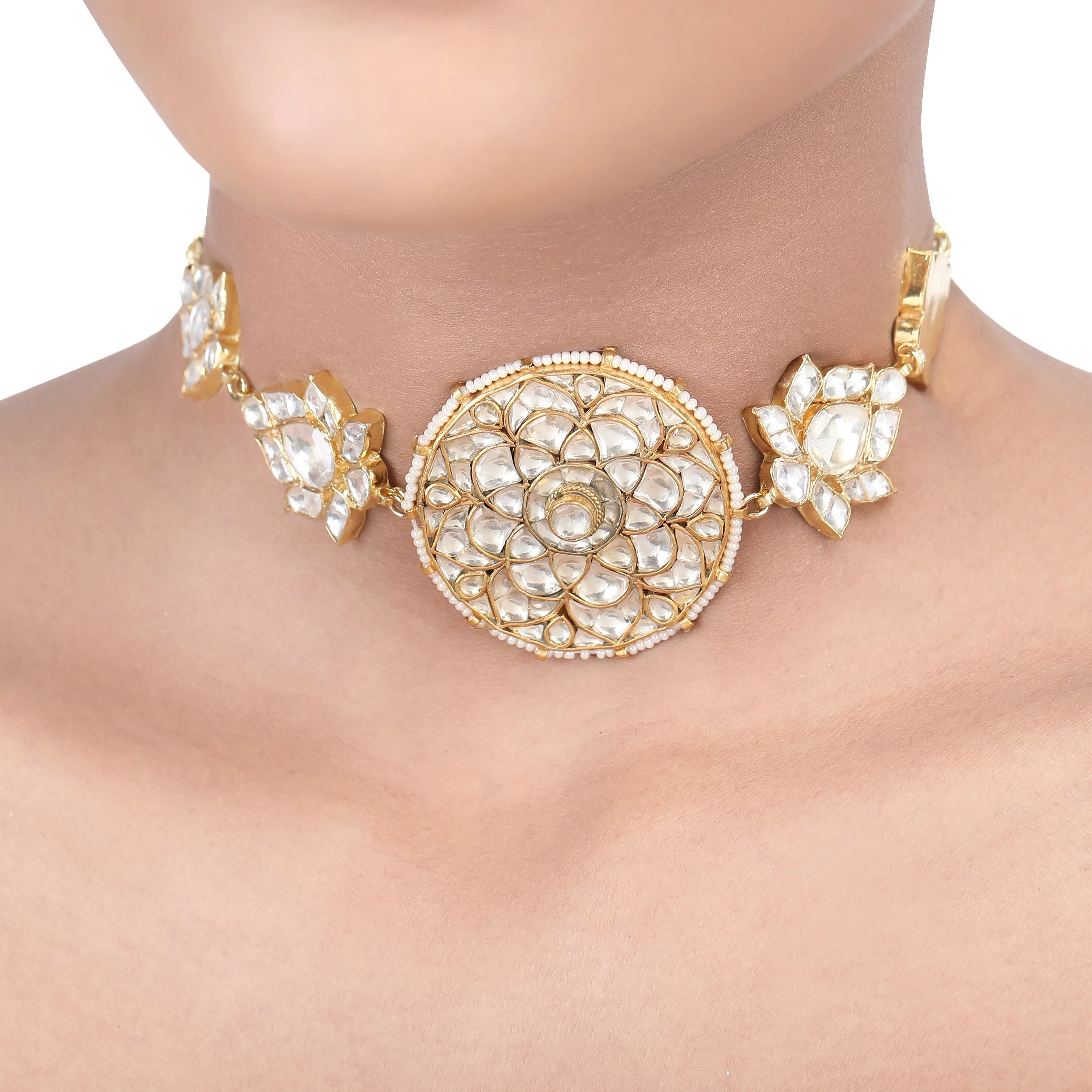 GULUBAND Zankrut choker set