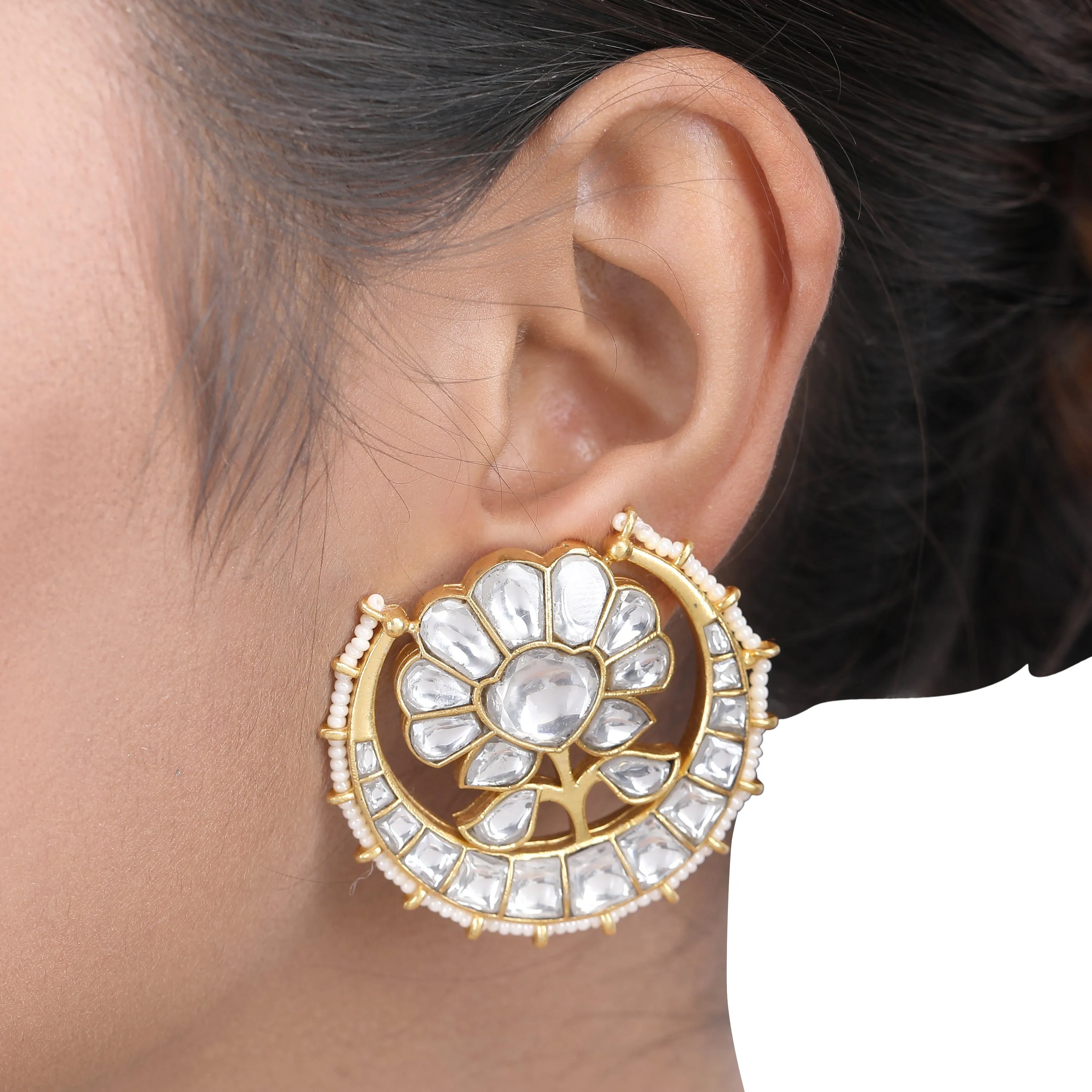GULUBAND Zeena kundan choker set