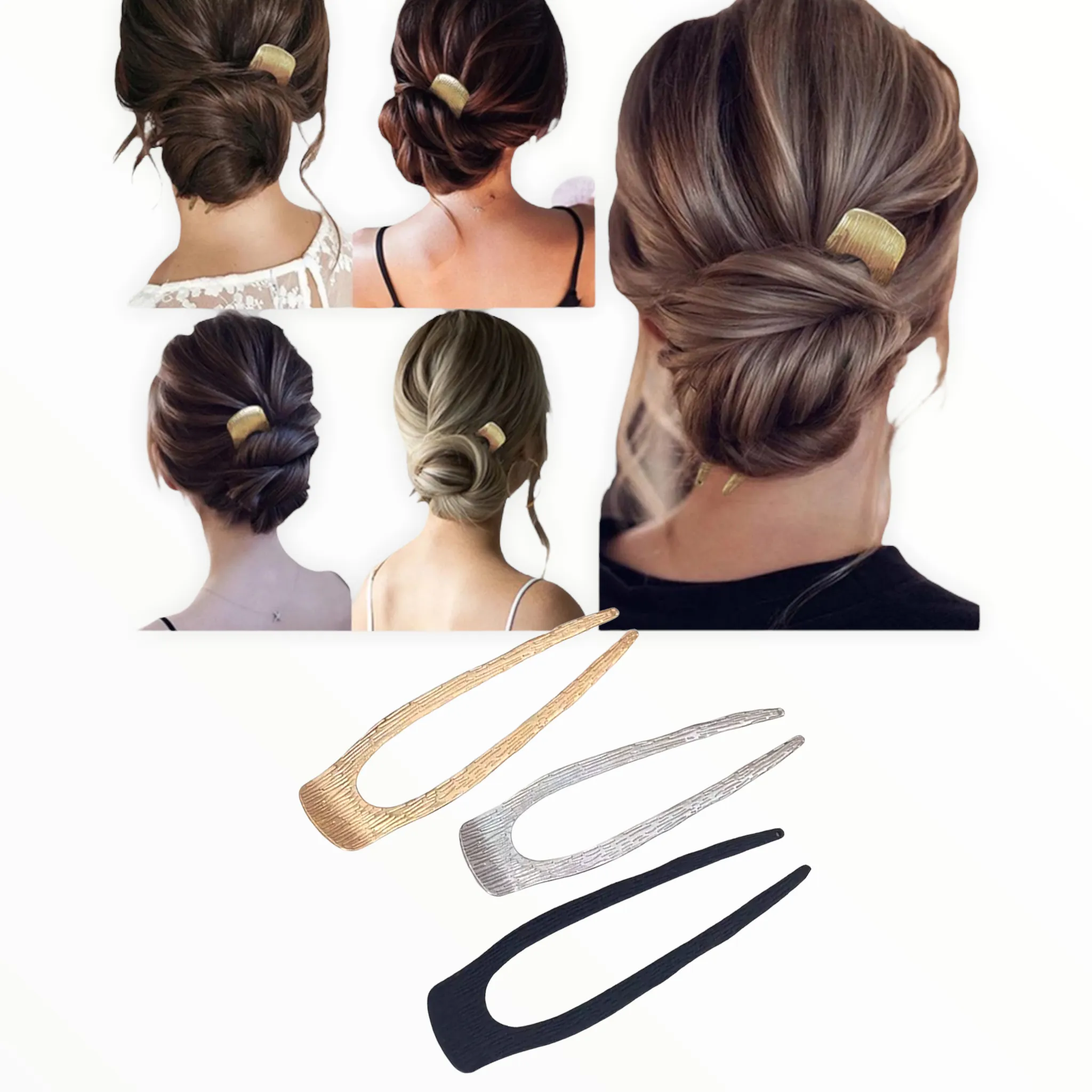 Hairpin Easy set 2 stuks voor een perfect opsteekkapsel