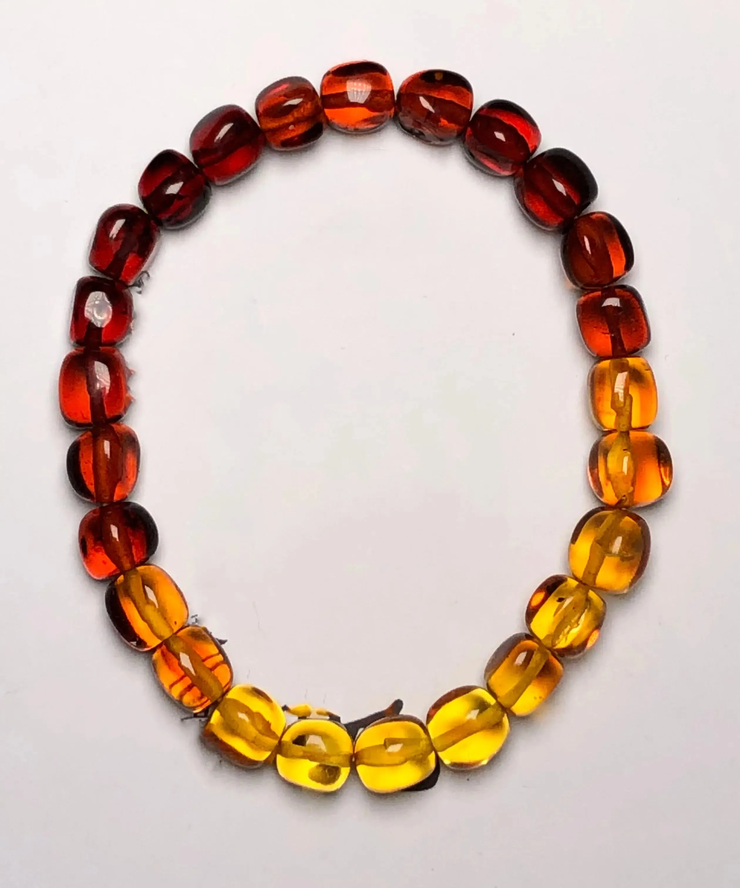 Handmade Gradient Color Amber Honey Wax Bracelet ML0662