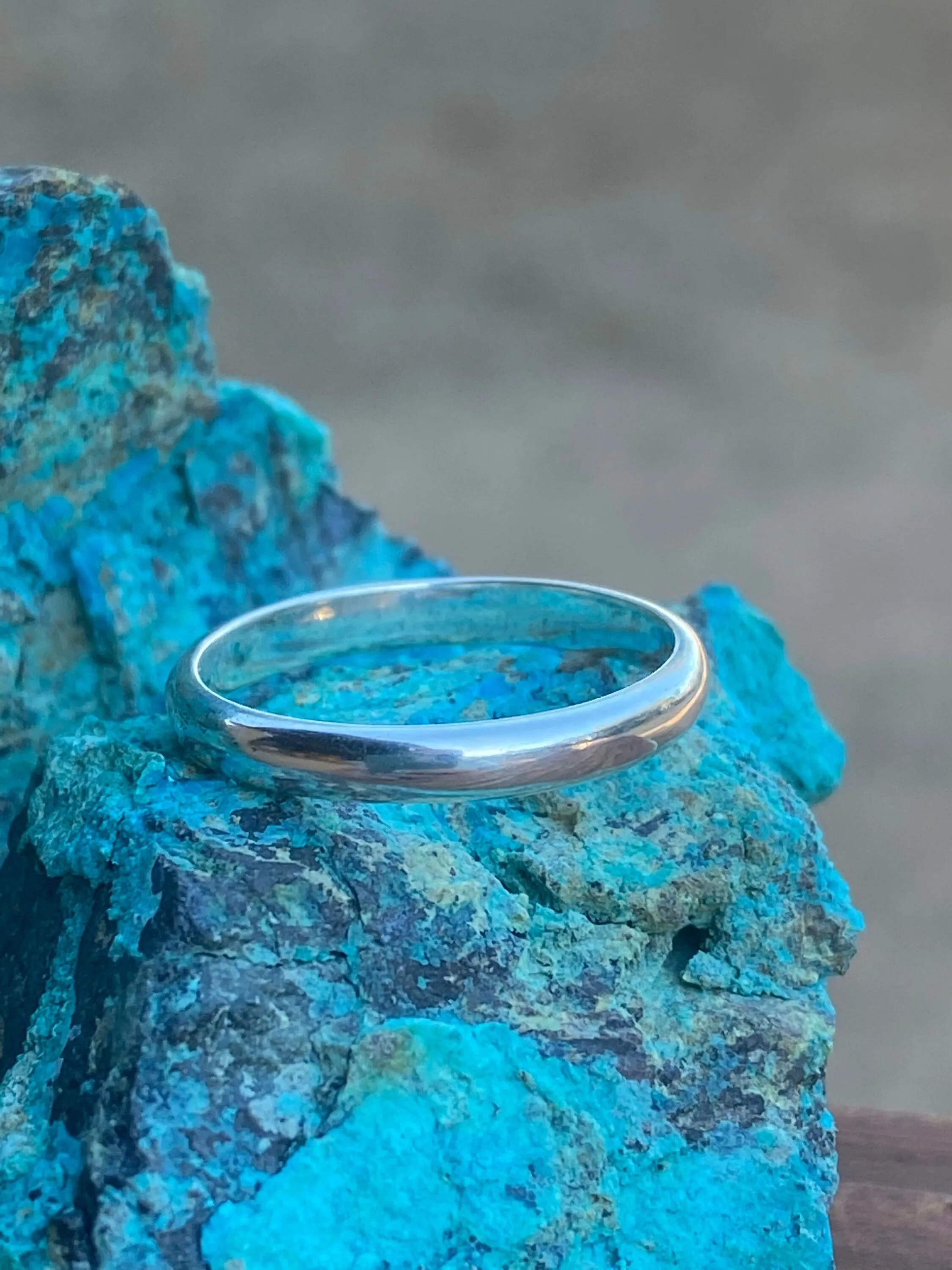 Handmade Sterling Silver Wedding Band Band Ring