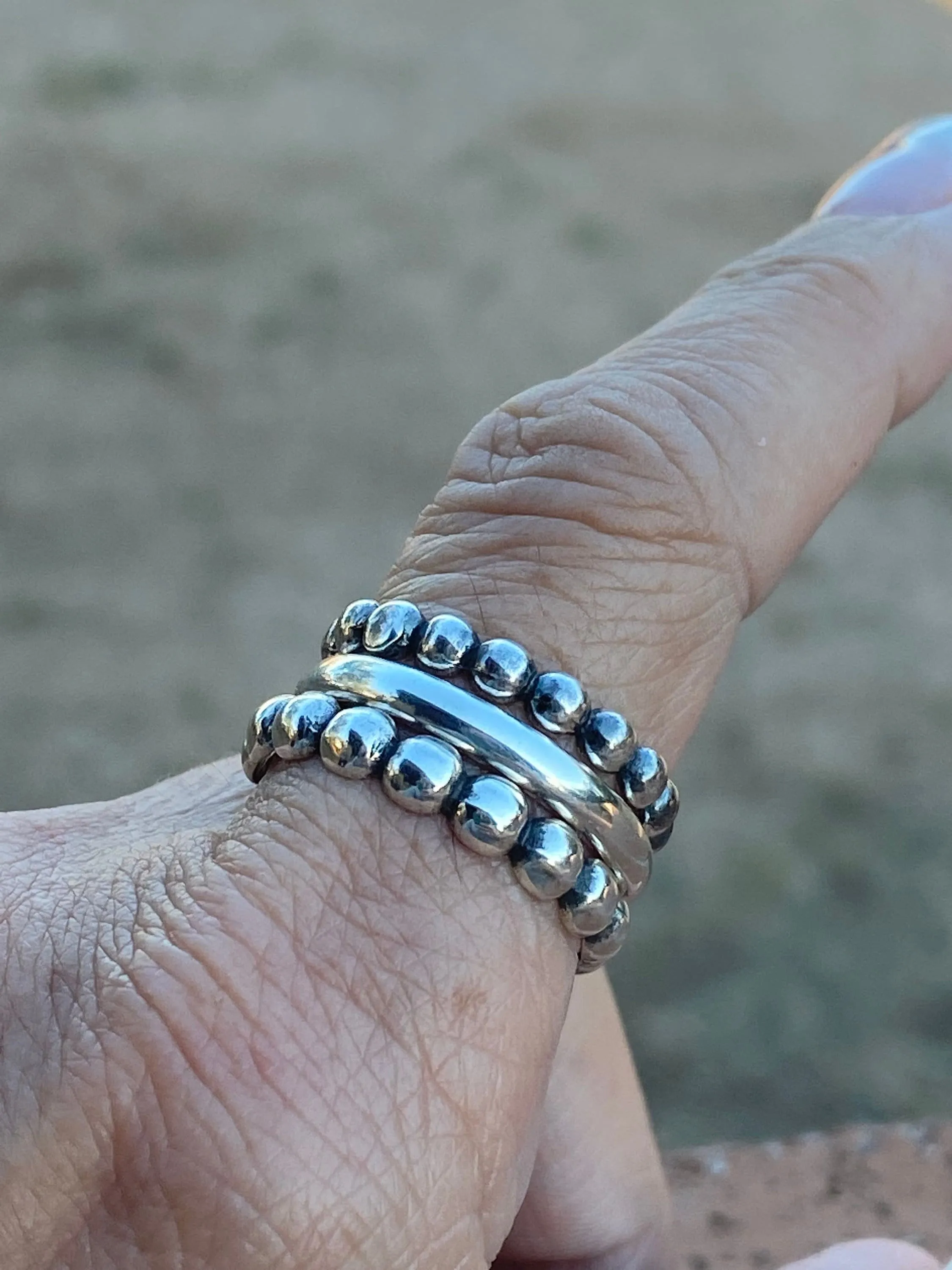 Handmade Sterling Silver Wedding Band Band Ring