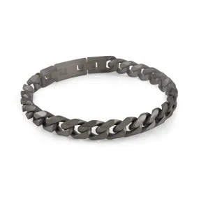 Italgem Men's 8.75" 10mm IP Curb Link Bracelet