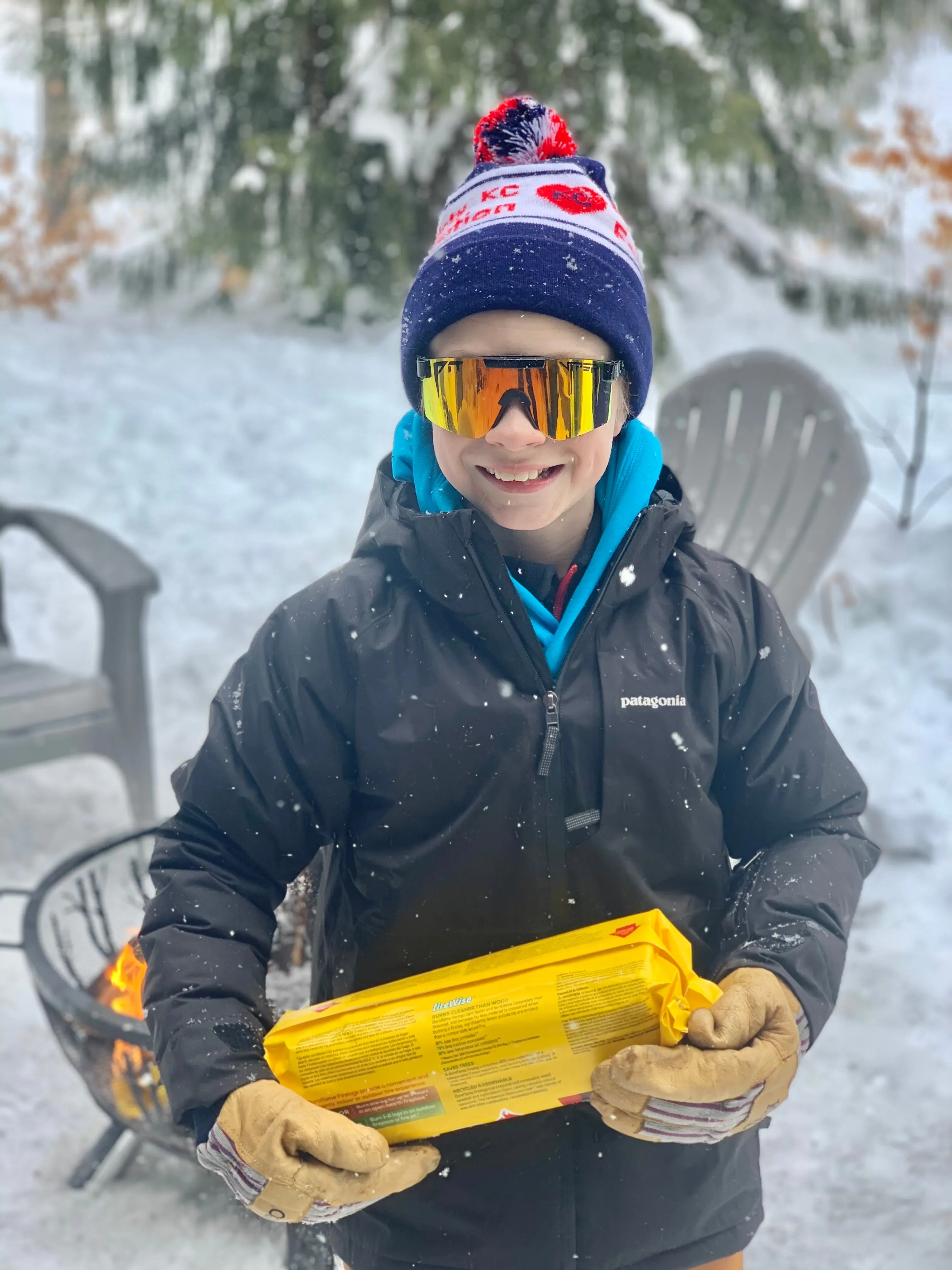 KC Pom Ski Hat