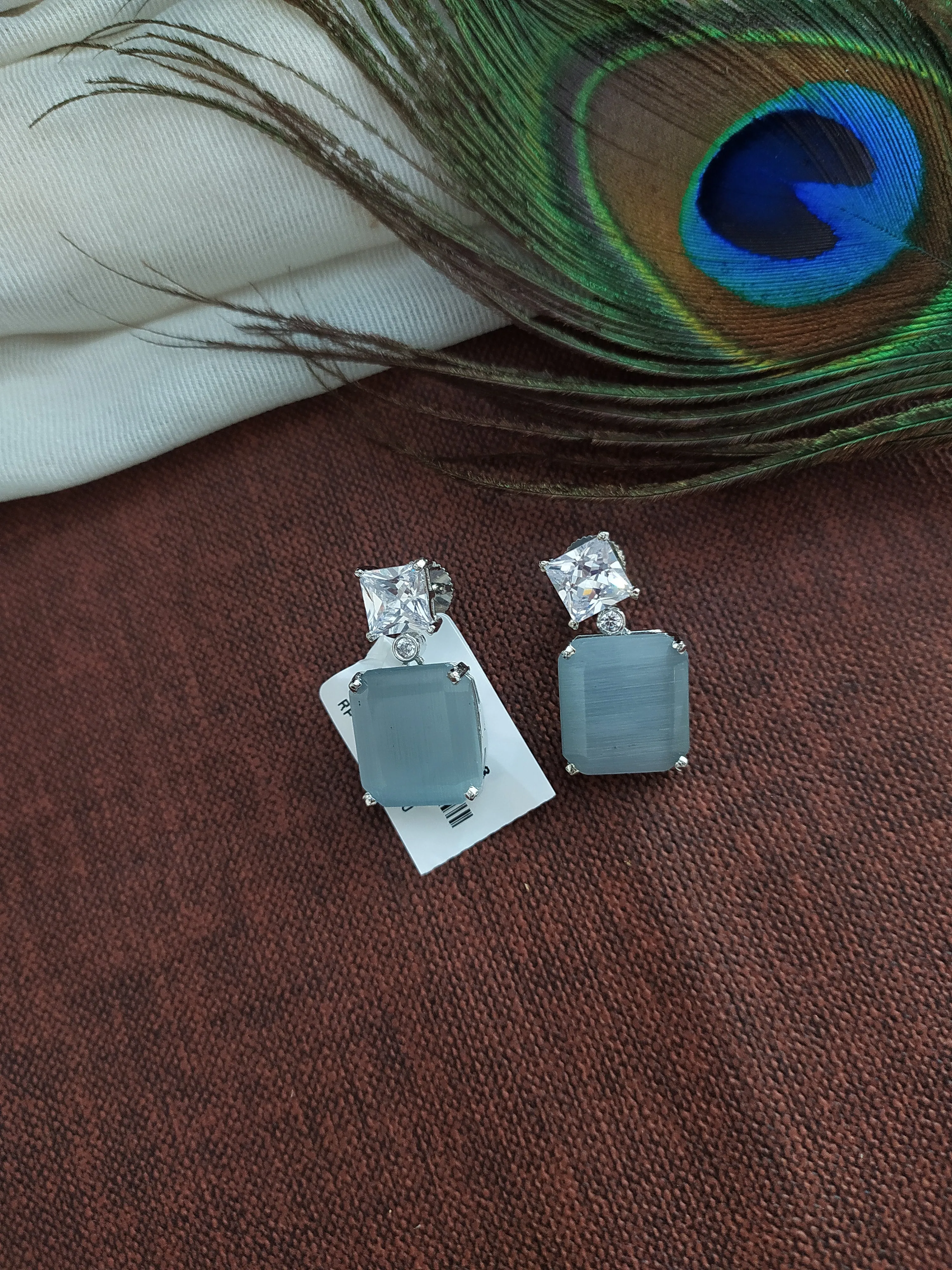 Latest Zircon & Ad Stone Earrings
