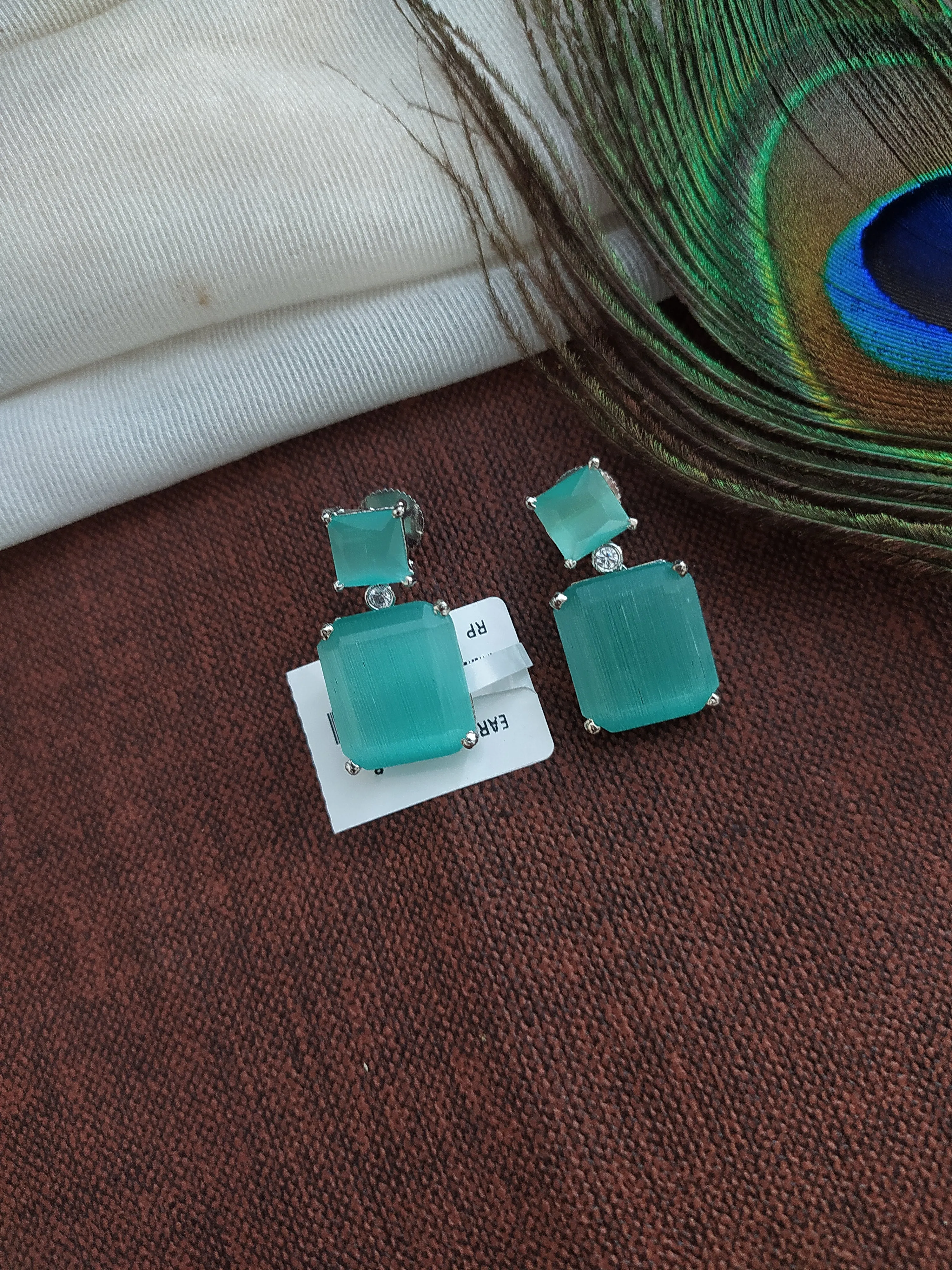 Latest Zircon & Ad Stone Earrings