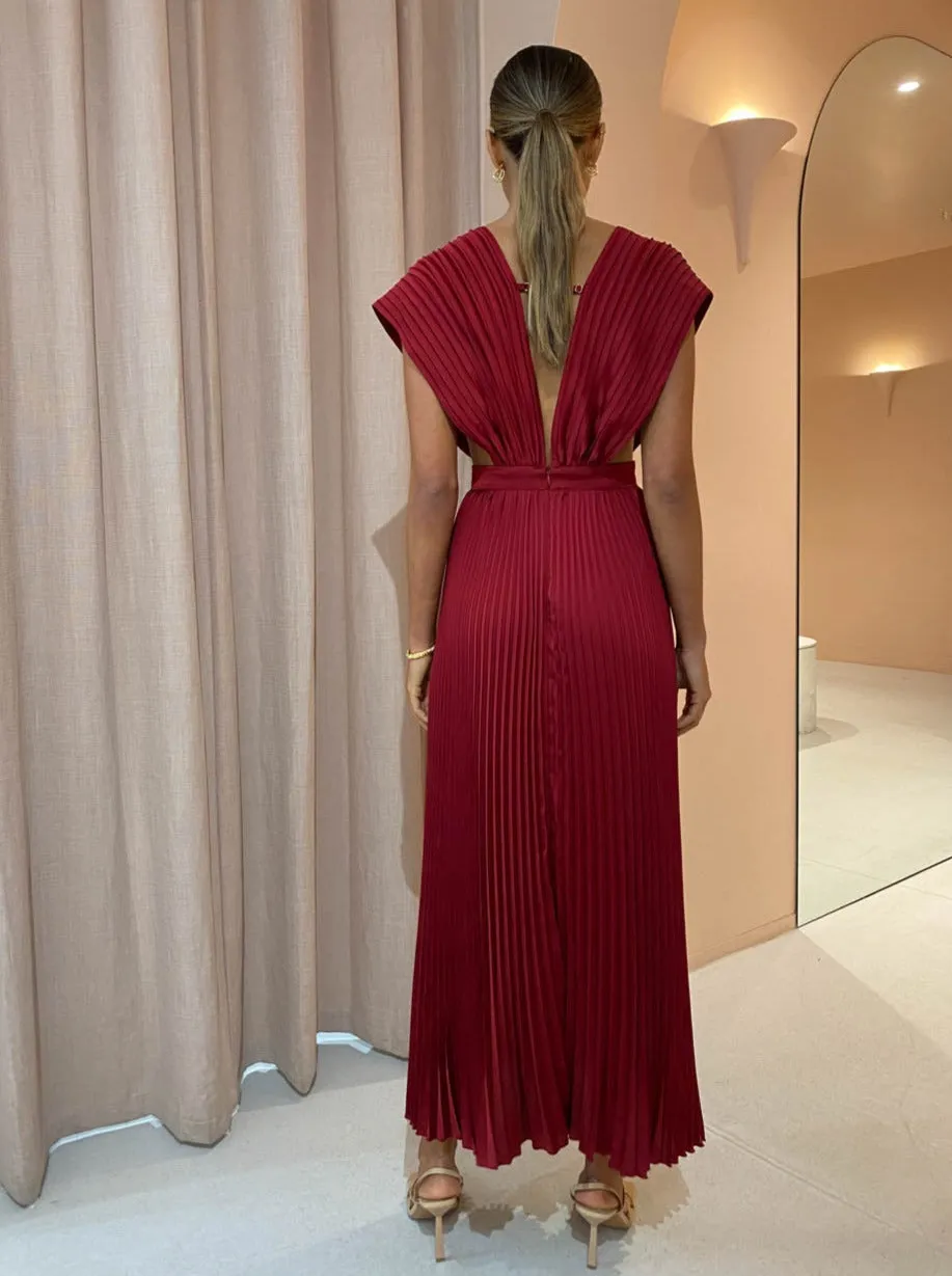 Lidee Gala Gown in Ruby