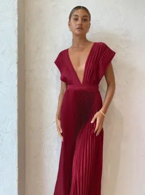 Lidee Gala Gown in Ruby