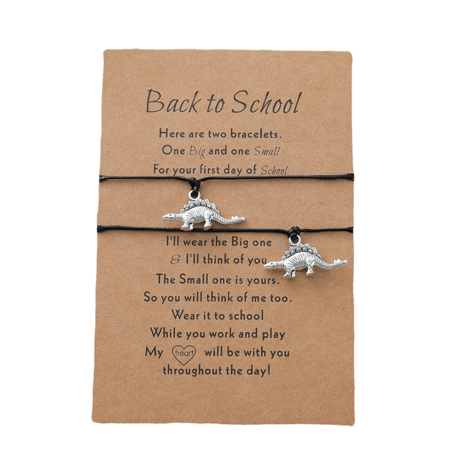 Long-necked Dinosaur First Season Card Bracelet