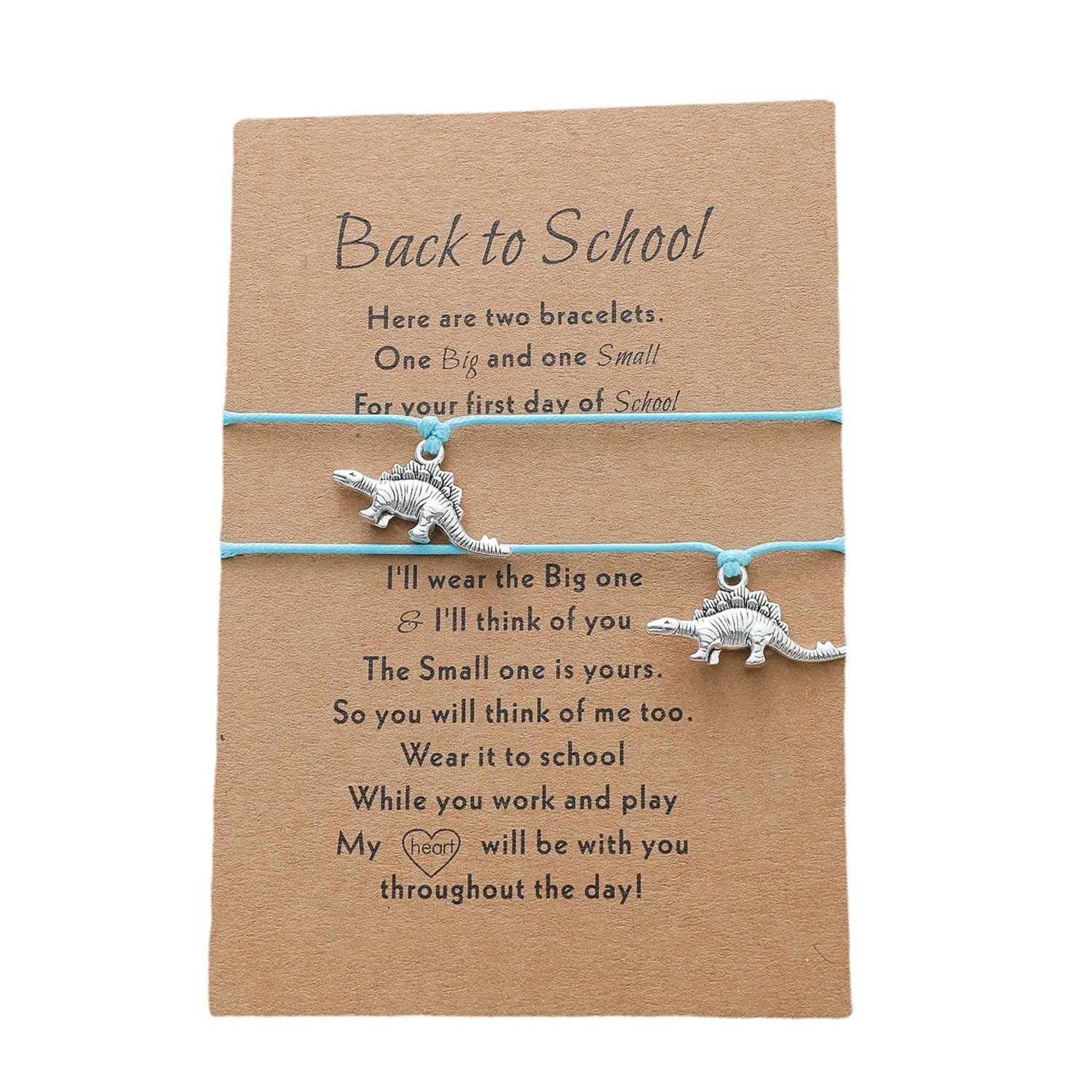 Long-necked Dinosaur First Season Card Bracelet