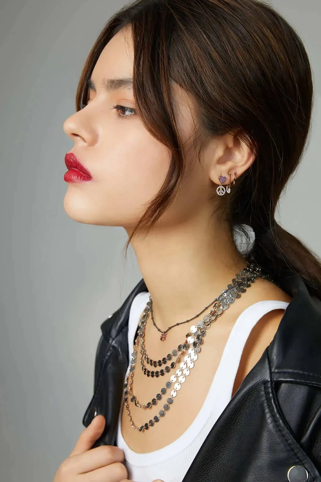 Love and Peace Earrings YP-RUZ