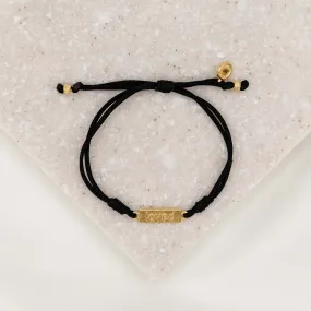 Loved -  Words of Wisdom Bracelet