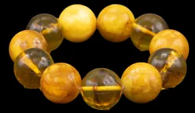 Luxury Baltic Amber & Butterscotch Amber Bracelet