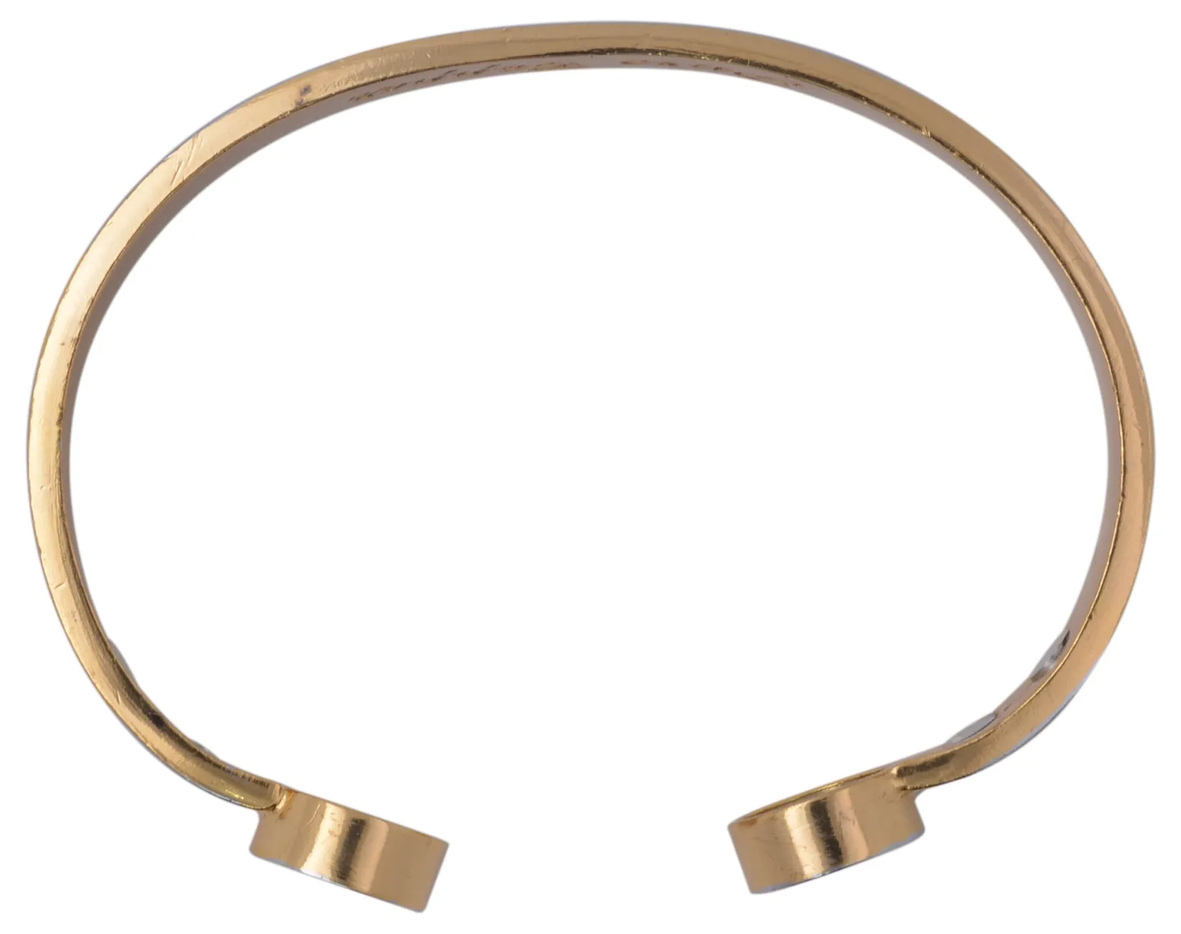 Magnetic Copper Wrist Bracelet Therapy Pain Adjustable Silver Finish