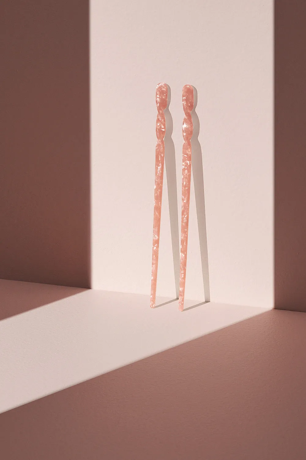Marble Pin Up Twists Hair Stick Set