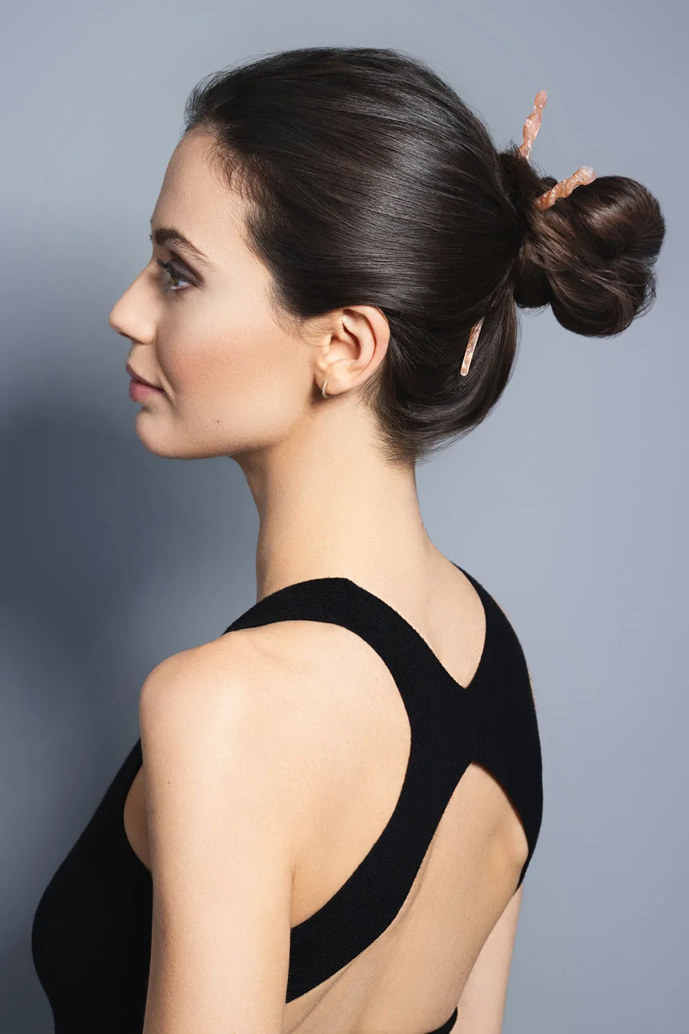Marble Pin Up Twists Hair Stick Set