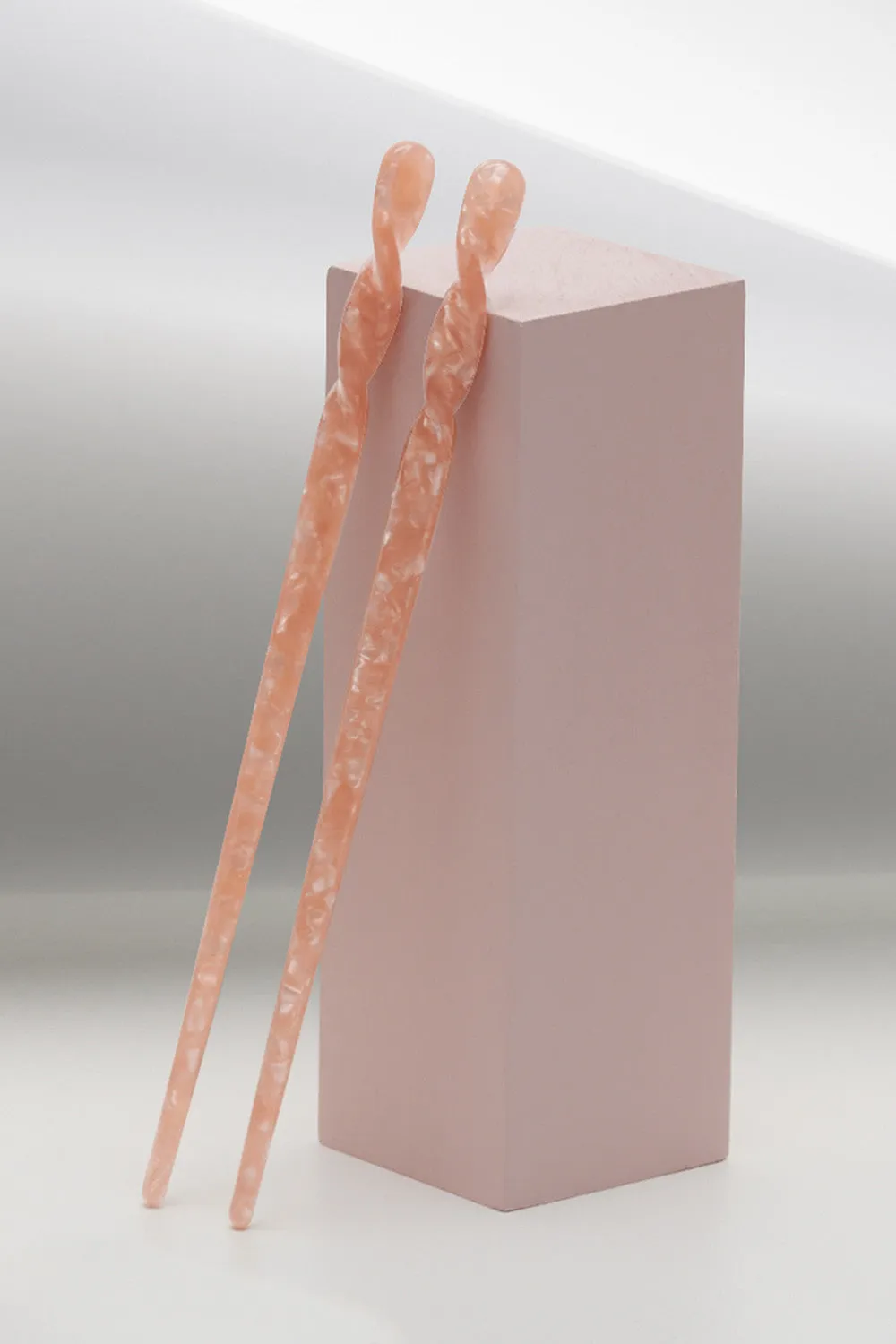 Marble Pin Up Twists Hair Stick Set