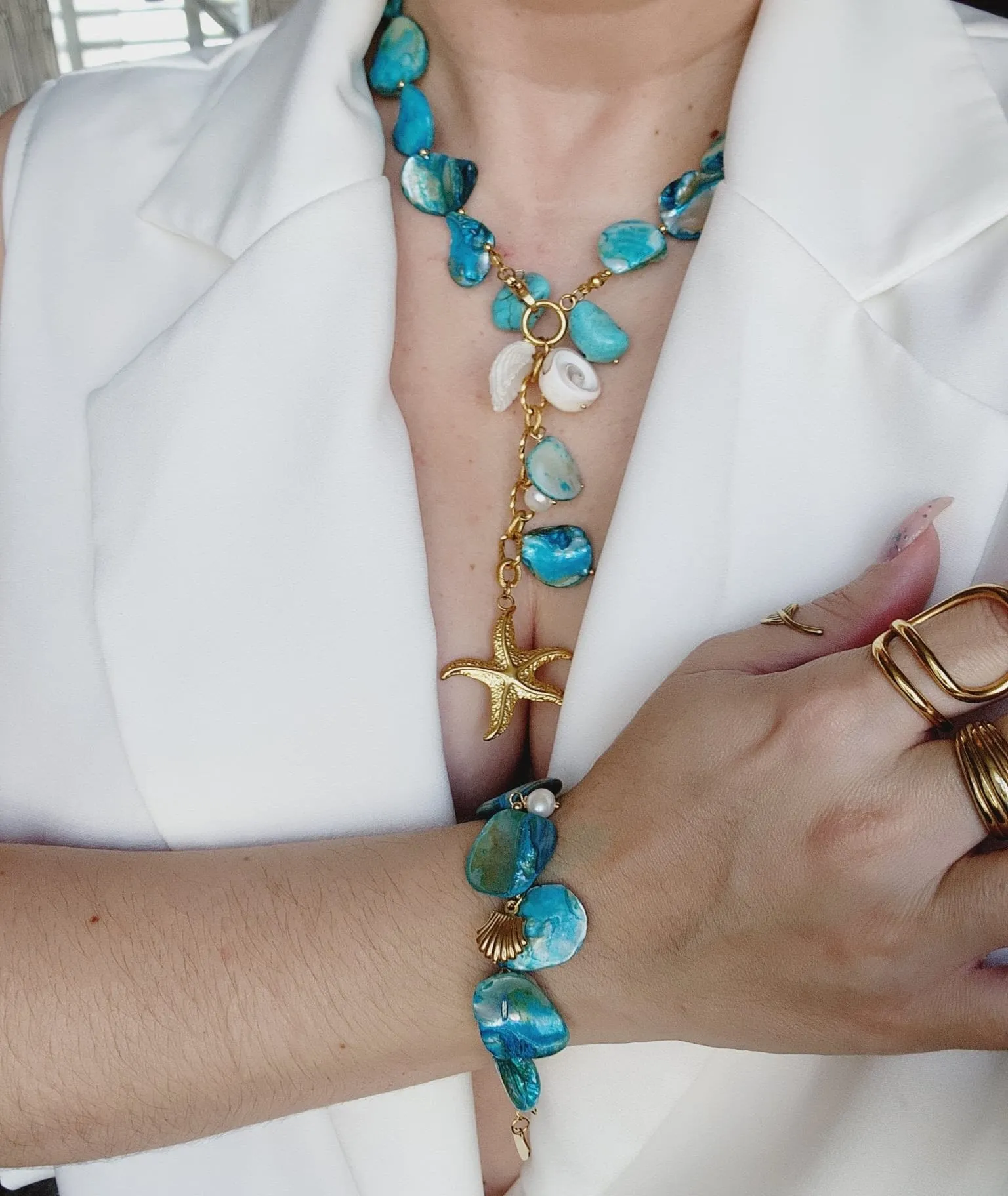 Maui Blue Ocean Bracelet
