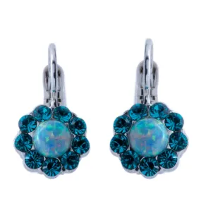 Medium Flower Leverback Earrings in "Addicted to Love" *Custom*