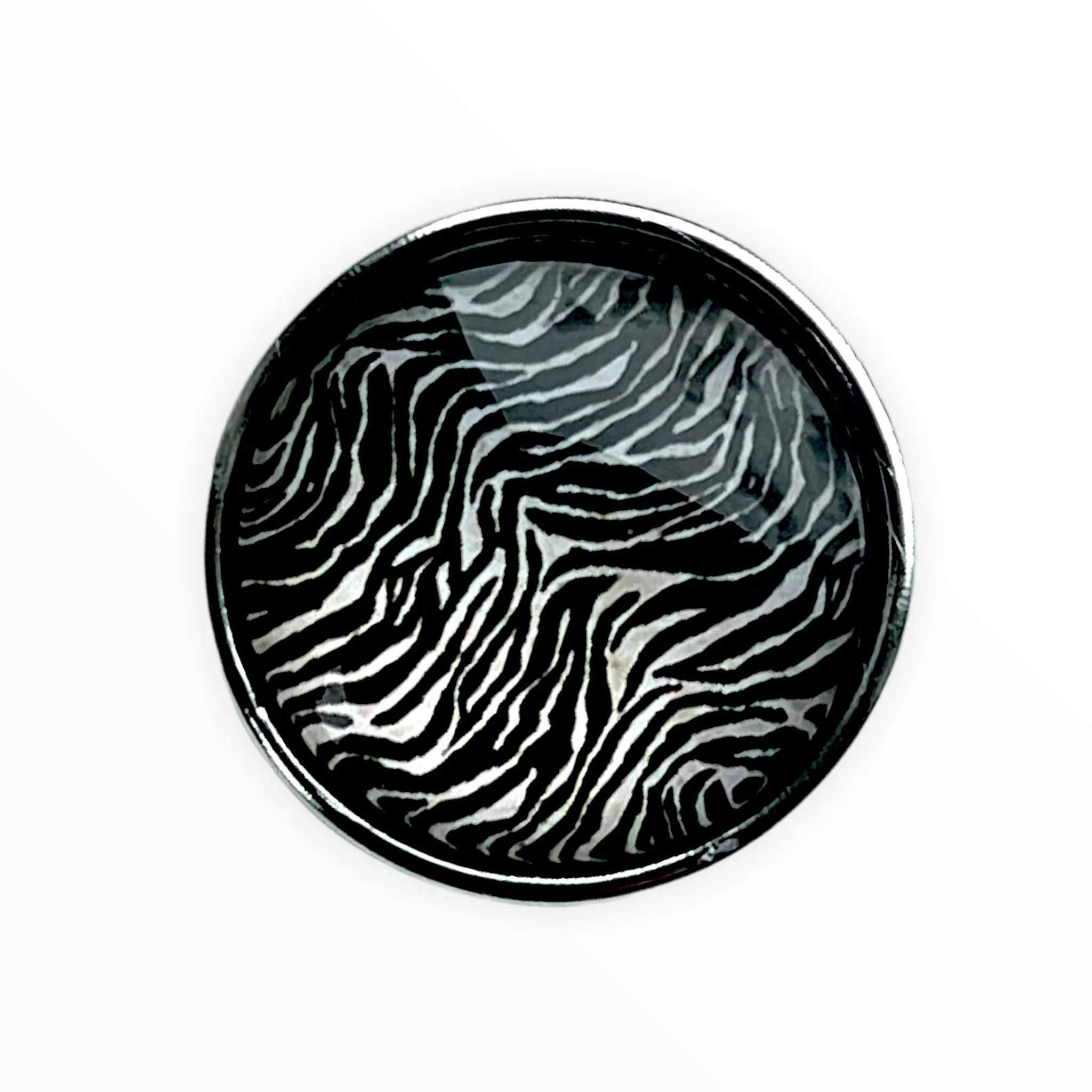 Metal Hairpin click / chunk button 0112