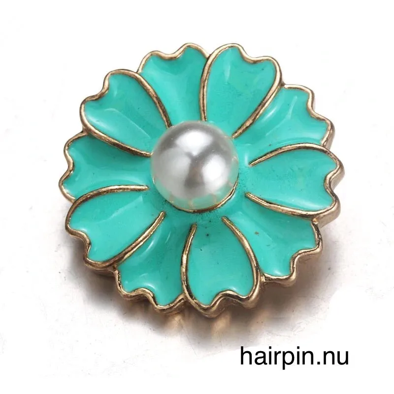 Metal Hairpin click / chunk button 053