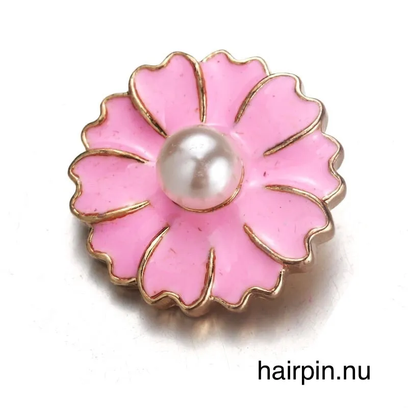Metal Hairpin click / chunk button 053