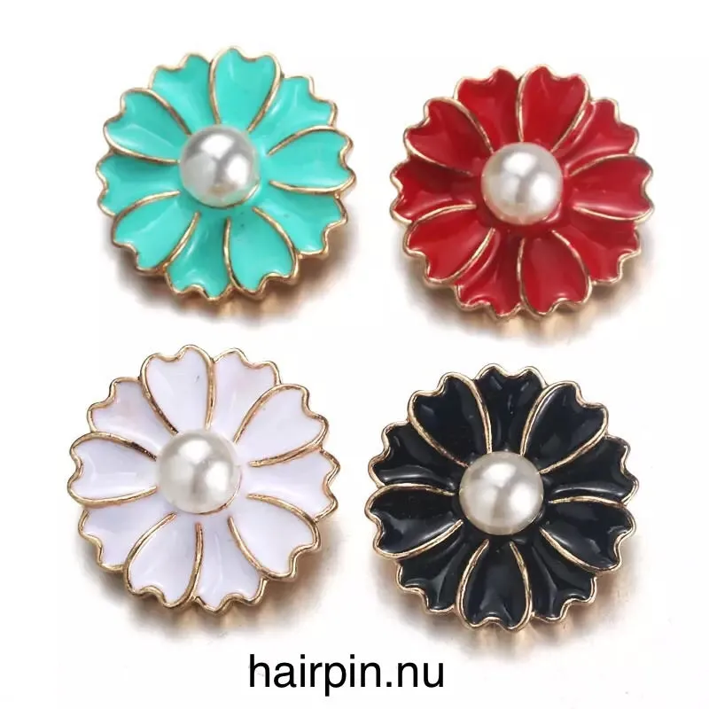 Metal Hairpin click / chunk button 053