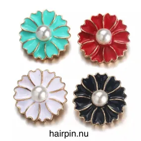 Metal Hairpin click / chunk button 053