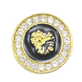 Metal Hairpin click / chunk button 08